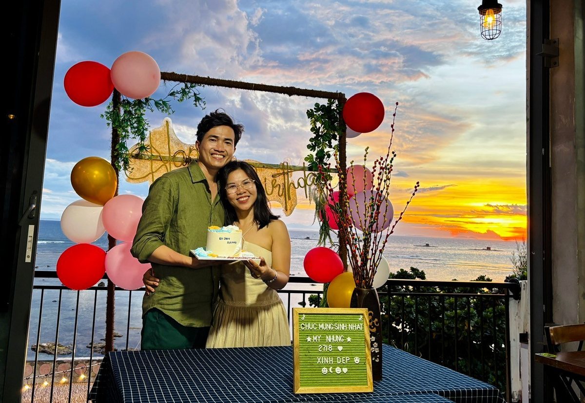 Cầu hôn ở đảo Lý Sơn